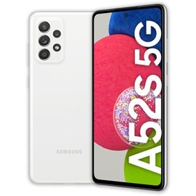 Samsung Galaxy A52s 5G (Dual SIM) 128GB 6GB RAM Λευκό